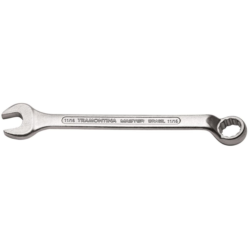 Chave Combinada 11/16" com Corpo Forjado em Aço Especial Cromado MASTER Tramontina